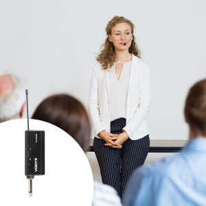 Bezprzewodowy zestaw mikrofonowy WM55B UHF P&P one size 11