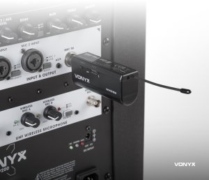 Bezprzewodowy zestaw mikrofonowy WM55B UHF P&P one size 16