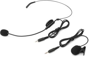 Bezprzewodowy zestaw mikrofonowy WM55B UHF P&P one size 9