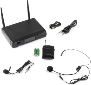 Mikrofon Vonyx Zestaw mikrofonowy bezprzewodowy UHF WM61B one size 4