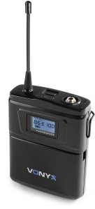 Mikrofon Vonyx Zestaw mikrofonowy bezprzewodowy UHF WM61B one size 9