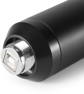 Mikrofon studyjny USB Vonyx CM320B ze statywem stołowym - czarny one size 8