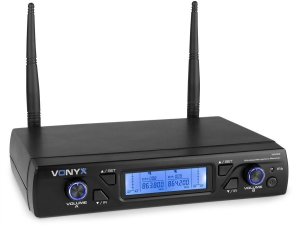 Mikrofon Vonyx Zestaw mikrofonowy bezprzewodowy 2x bodypack UHF WM62B one size 4