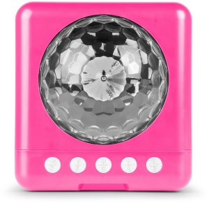 Głośnik Fenton Głośnik bluetooth karaoke z półkulą LED 15W BT 2 mikrofony różowy one size 6