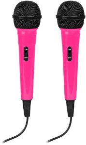 Głośnik Fenton Głośnik bluetooth karaoke z półkulą LED 15W BT 2 mikrofony różowy one size 8