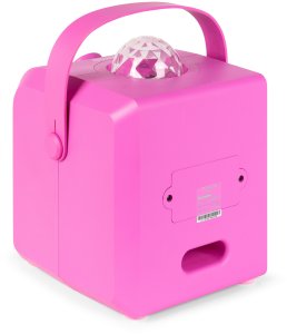 Głośnik Karaoke z półkulą LED mikrofony KAR55P Fenton różowy one size 11