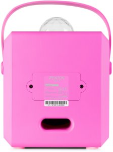 Głośnik Karaoke z półkulą LED mikrofony KAR55P Fenton różowy one size 10