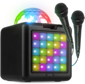 Głośnik Fenton Głośnik bluetooth karaoke z półkulą LED 15W BT 2 mikrofony one size 14