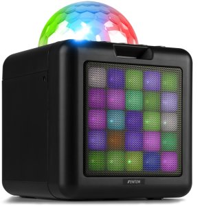 Głośnik Fenton Głośnik bluetooth karaoke z półkulą LED 15W BT 2 mikrofony one size 17
