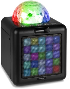 Głośnik Fenton Głośnik bluetooth karaoke z półkulą LED 15W BT 2 mikrofony one size 18