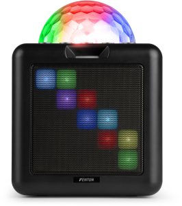 Głośnik Fenton Głośnik bluetooth karaoke z półkulą LED 15W BT 2 mikrofony one size 4