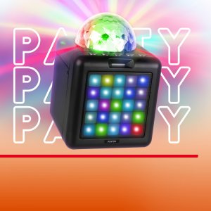 Głośnik Fenton Głośnik bluetooth karaoke z półkulą LED 15W BT 2 mikrofony one size 7