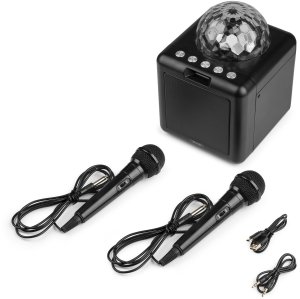 Głośnik Fenton Głośnik bluetooth karaoke z półkulą LED 15W BT 2 mikrofony one size 8