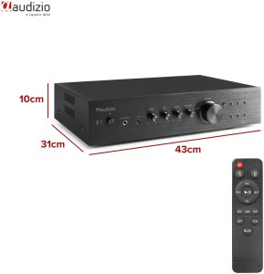 Wzmacniacz HiFi 2x 200W 8 Ohm AD220B Audizio one size 9