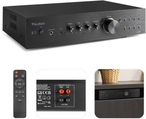 Audizio Wzmacniacz HiFi 2x 200W 8 Ohm AD200B one size 6