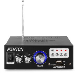 Wzmacniacz 2x 40W BT FM SD USB MP3 Fenton AV360BT one size 2