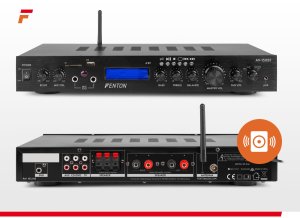 Fenton Wzmacniacz kina domowego 2x 100W+ 3x 60W BT AV-150BT one size 15