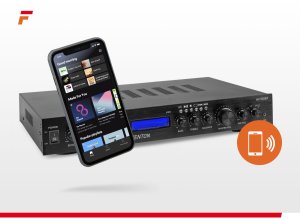 Fenton Wzmacniacz kina domowego 2x 100W+ 3x 60W BT AV-150BT one size 17