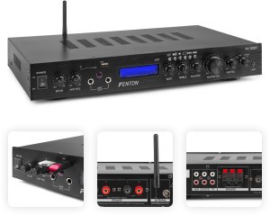 Fenton Wzmacniacz kina domowego 2x 100W+ 3x 60W BT AV-150BT one size 8