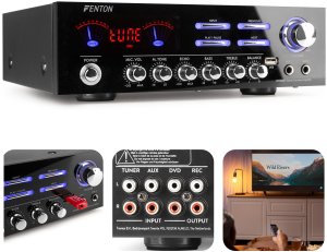 Wzmacniacz HiFi 2x 60W BT AV120BT Fenton one size 1