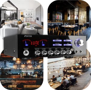 Fenton Wzmacniacz HiFi 2x 60W BT AV120BT one size 5