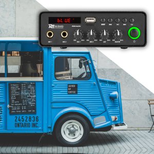 Wzmacniacz mobilny PDC30 30W 12V/220V Power Dynamics one size 11