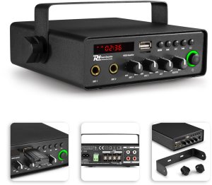 Wzmacniacz mobilny PDC30 30W 12V/220V Power Dynamics one size 8