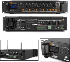 Power Dynamics Wzmacniacz PA 100V 120W PDV120MP3 one size 3