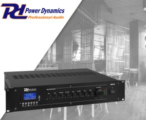 Wzmacniacz instalacyjny z mikserem 100V 120W PD PRM120 one size 2