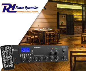 Power Dynamics Wzmacniacz 2 strefowy PPA502 100V 50W one size 2