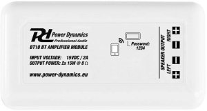 Power Dynamics Kompaktowy wzmacniacz stereo 60W BT10 one size 6