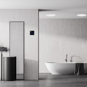 Wzmacniacz audio Powerline A100B do montażu ściennego BT czarny one size 13