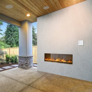 Wzmacniacz audio Powerline A50W BT do montażu ściennego, biały one size 16