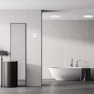 Wzmacniacz audio Powerline A50W BT do montażu ściennego, biały one size 17