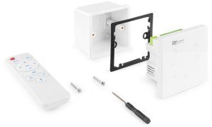 Wzmacniacz audio Powerline A50W BT do montażu ściennego, biały one size 3