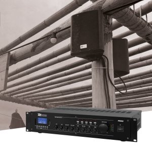 PRM360 100V 6 kanałowy Mikser-Wzmacnicz 4 strefowy 360W PD one size 11