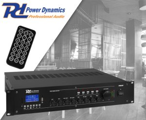 PRM360 100V 6 kanałowy Mikser-Wzmacnicz 4 strefowy 360W PD one size 10