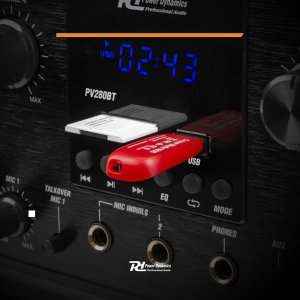 Power Dynamics Wzmacniacz audio 8 strefowy 800W PV280BT one size 11