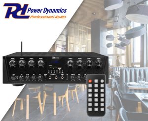 Power Dynamics Wzmacniacz audio 8 strefowy 800W PV280BT one size 2