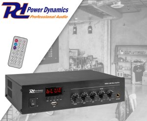 Power Dynamics Wzmacniacz 100V 45W RMS BT PDM45 one size 11