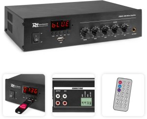 Power Dynamics Wzmacniacz 100V 45W RMS BT PDM45 one size 10