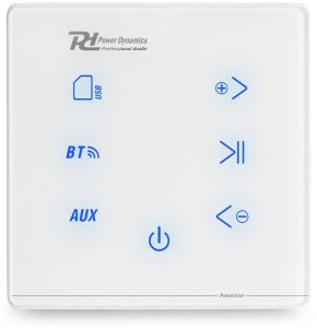 Wzmacniacz audio Powerline A100W BT do montażu ściennego, biały one size 15