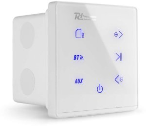 Wzmacniacz audio Powerline A100W BT do montażu ściennego, biały one size 2