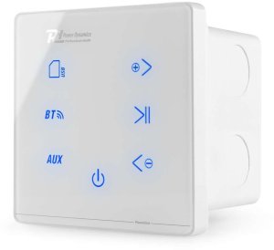 Wzmacniacz audio Powerline A100W BT do montażu ściennego, biały one size 3