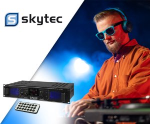 Skytec Wzmacniacz 2x 250W SPL500MP3 one size 3