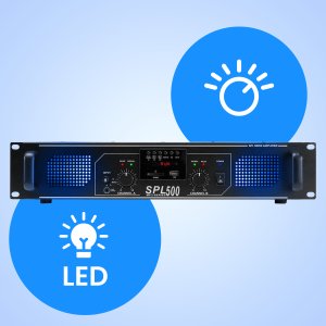 Skytec Wzmacniacz 2x 250W SPL500MP3 one size 10