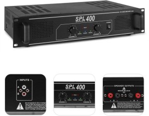 Skytec Wzmacniacz 2x 200W SPL 400 one size 2