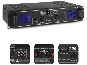 Wzmacniacz 2x 350W SPL700 Skytec one size 1