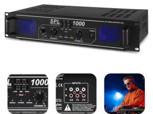 Wzmacniacz 2x500W SPL1000 Skytec one size 1