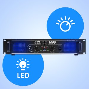 Wzmacniacz 2x500W SPL1000 Skytec one size 10
